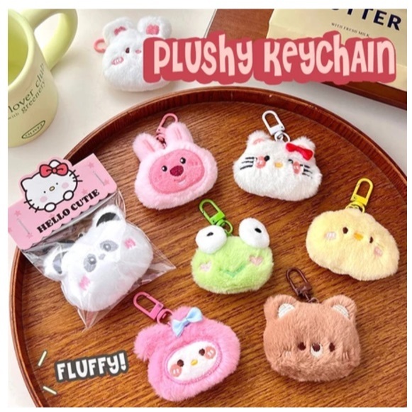 [READYSTOCK] Gantungan Boneka Karakter Bag Charm Korea Gantungan Kunci Tas Aksesoris Tas