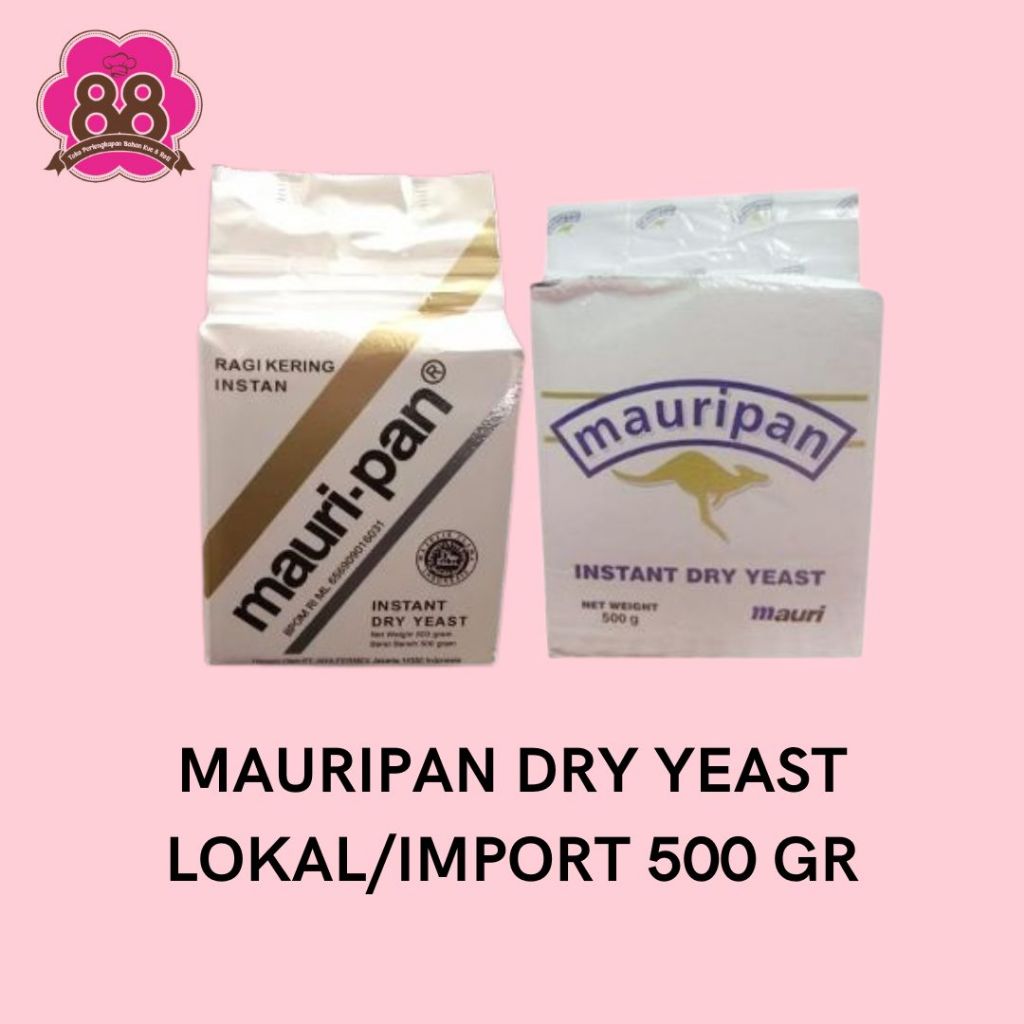 

MAURIPAN RAGI INSTAN DRY YEAST LOKAL IMPORT 500GR