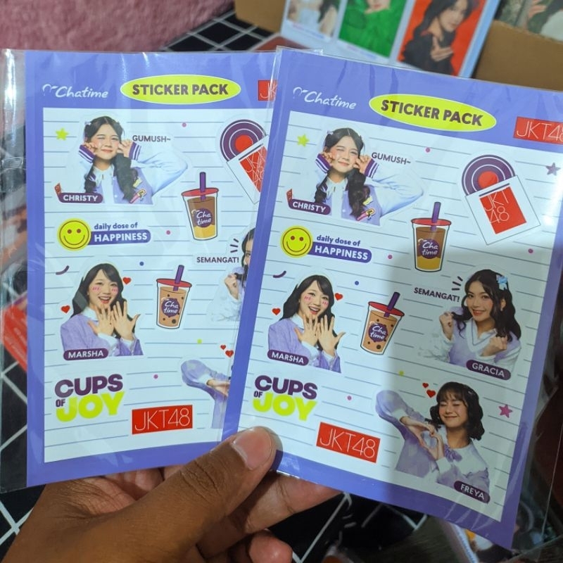 

Sticker Chatime X JKT48 100% OFFICIAL