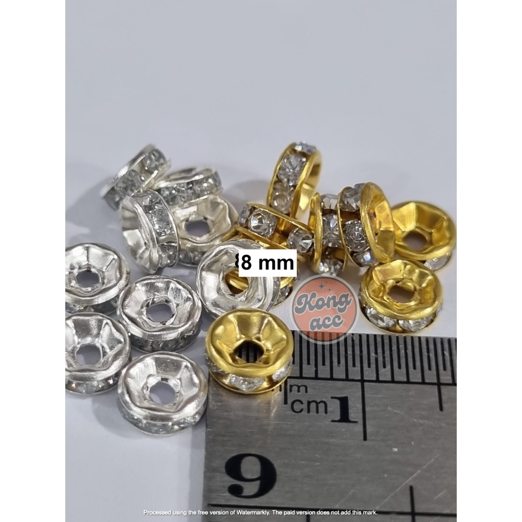 PEMBATAS GELANG ( RONDEL DIAMOND) / LUSIN