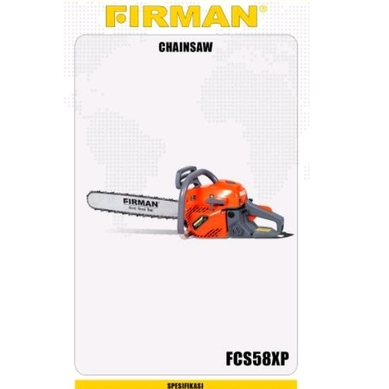 Chainsaw Firman FCS58XP NEW/Bar 22 inch HN/RantaiYW