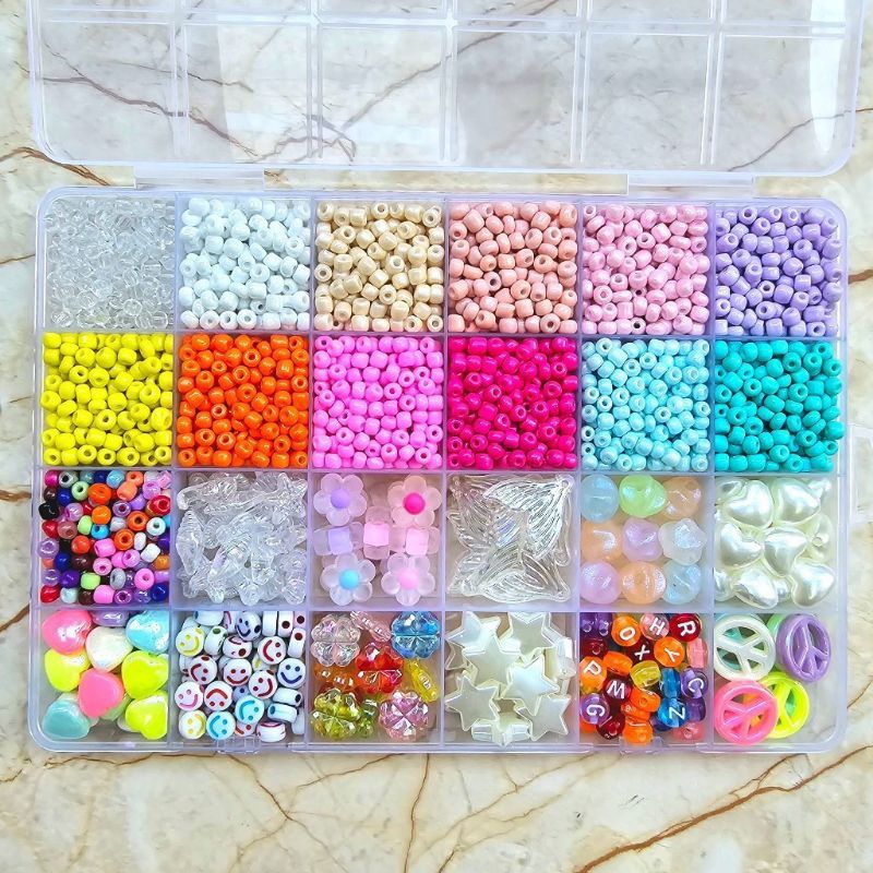 Manik Manik lengkap tali senar Manik Manik gelang lengkap untuk bikin kalung cincin gelang kalung Ma