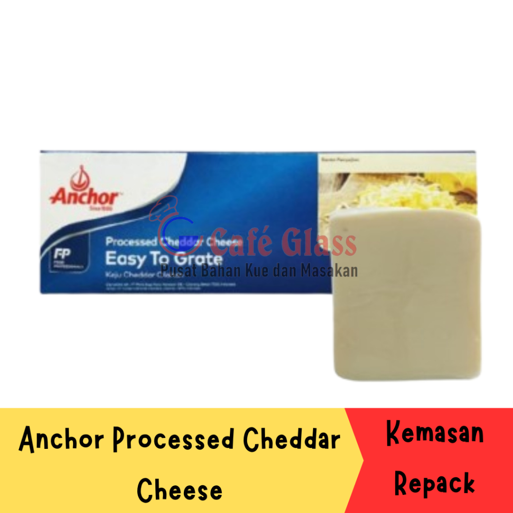 

Anchor Processed Cheddar Cheese / Keju Cheddar-Repack