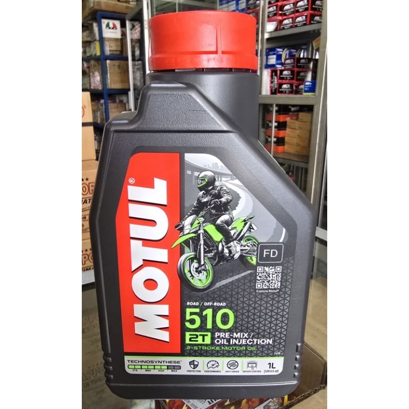 OLI MOTUL 2T 510 1.0L , OLI 2T MOTUL 510 , MOTUL 510