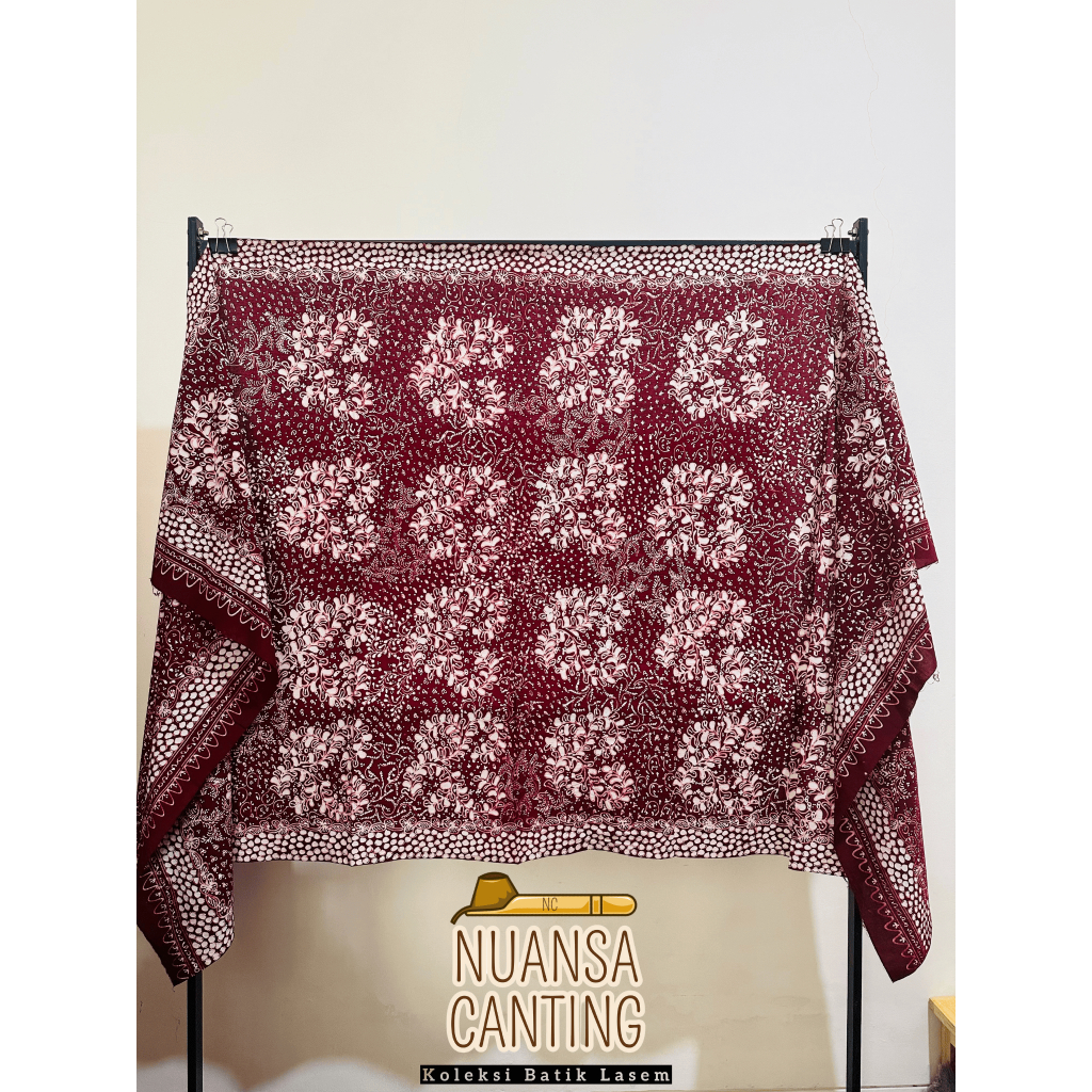 BATIK TULIS LASEM ASLI PREMIUM / BATIK TULIS LASEM DUA WARNA / BATIK TULIS LASEM ORIGINAL
