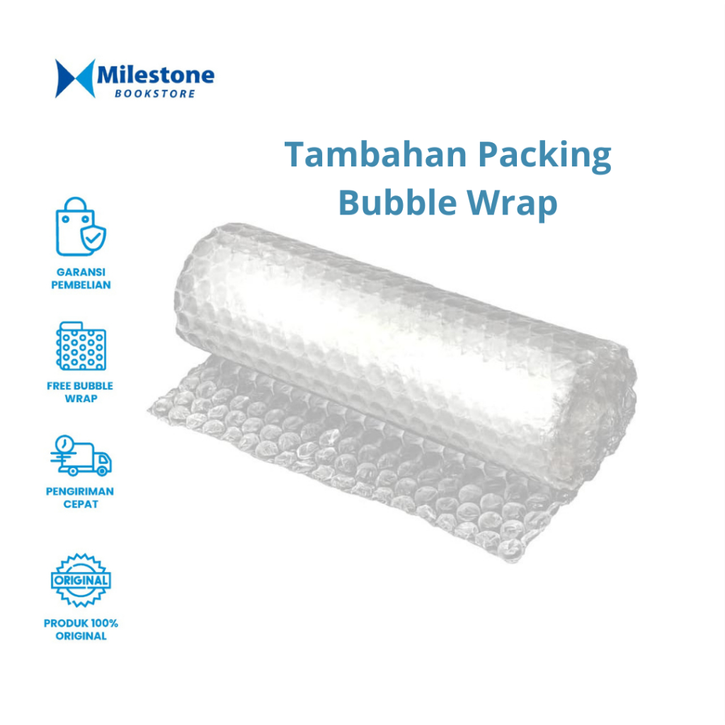 

Milestone Bookstore Tambahan Packing Bubble Wrap