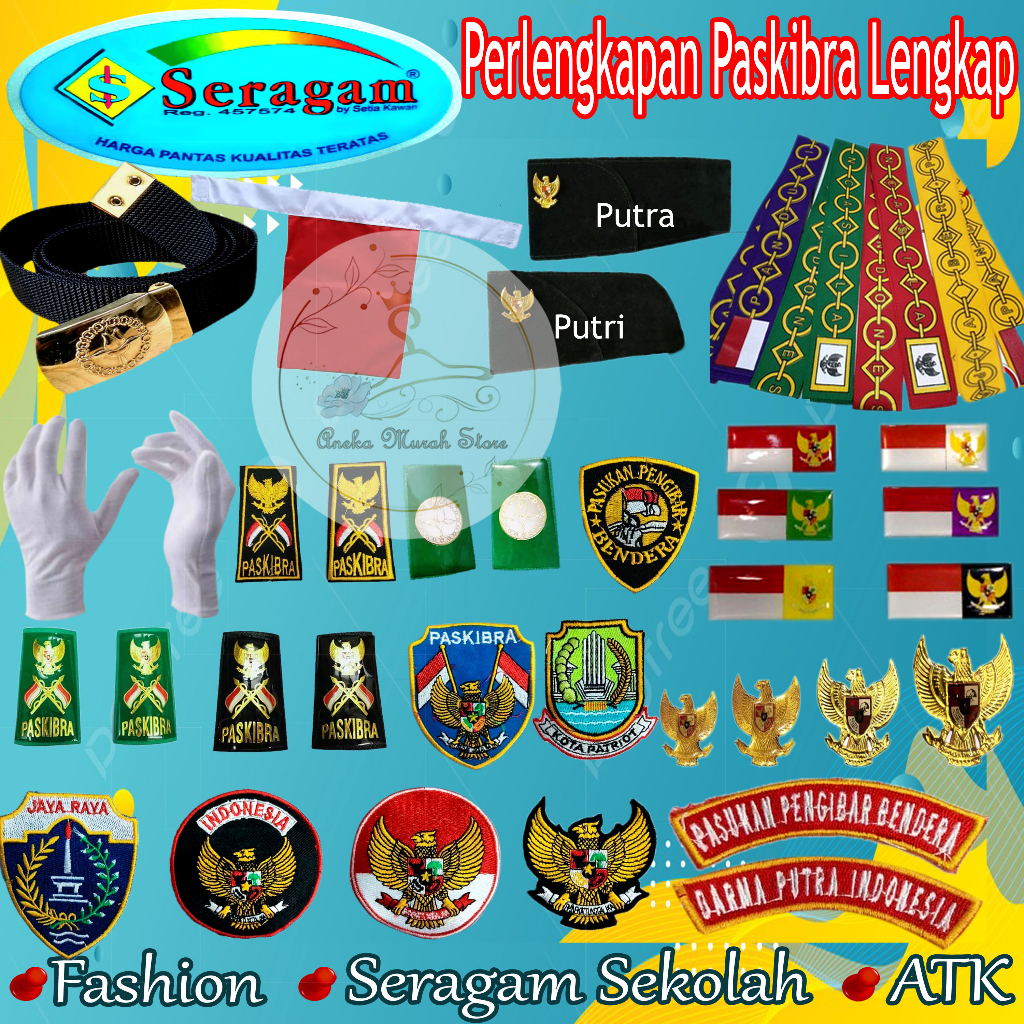 Perlengkapan Paskibra Lengkap