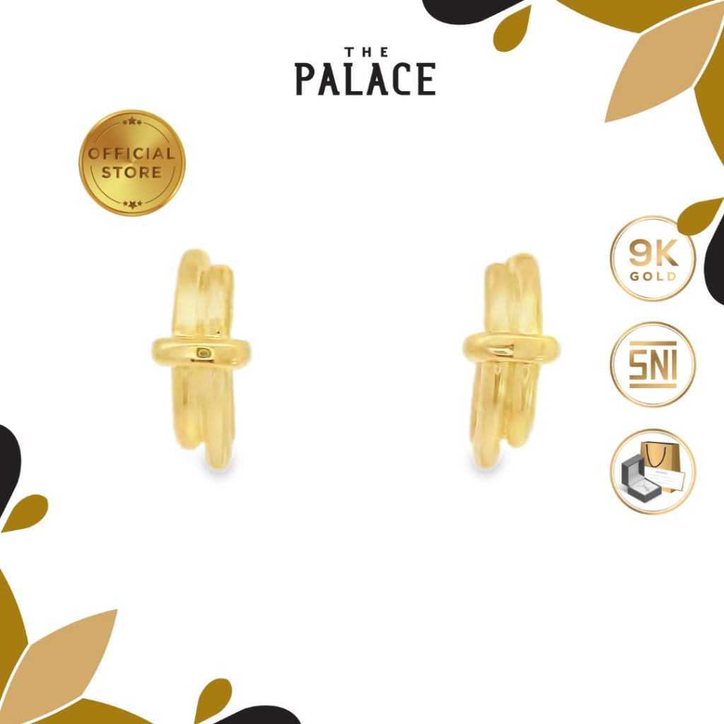 The Palace Basic Earring / Anting Terikat 9K