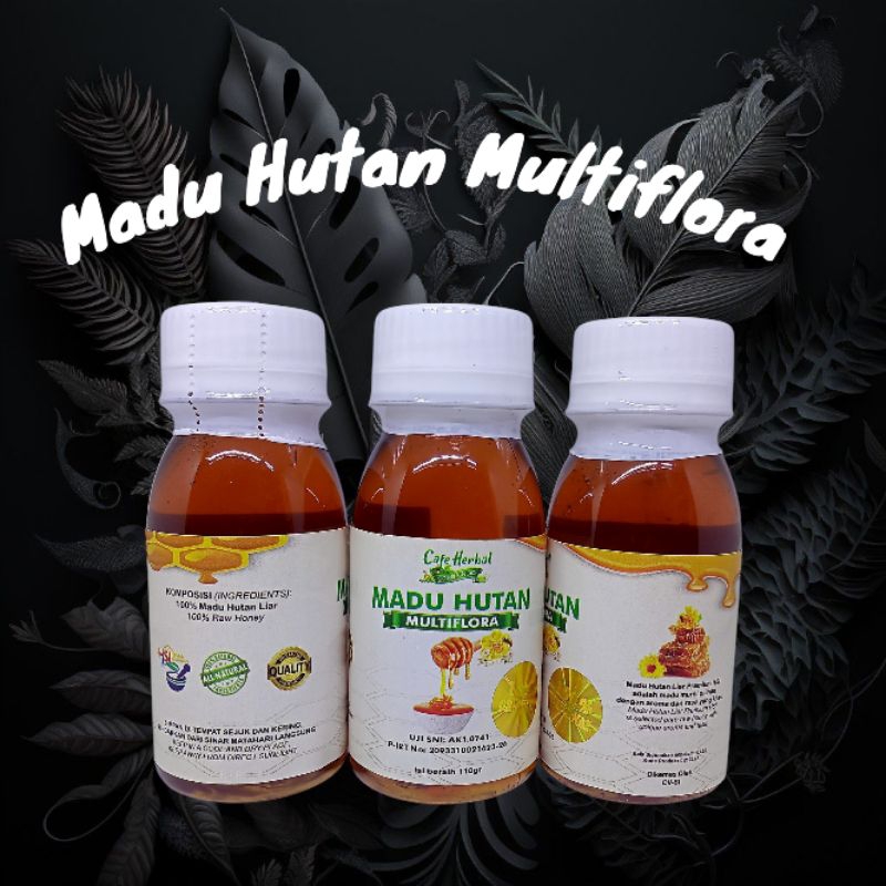 

Madu Hutan Multiflora 110gr