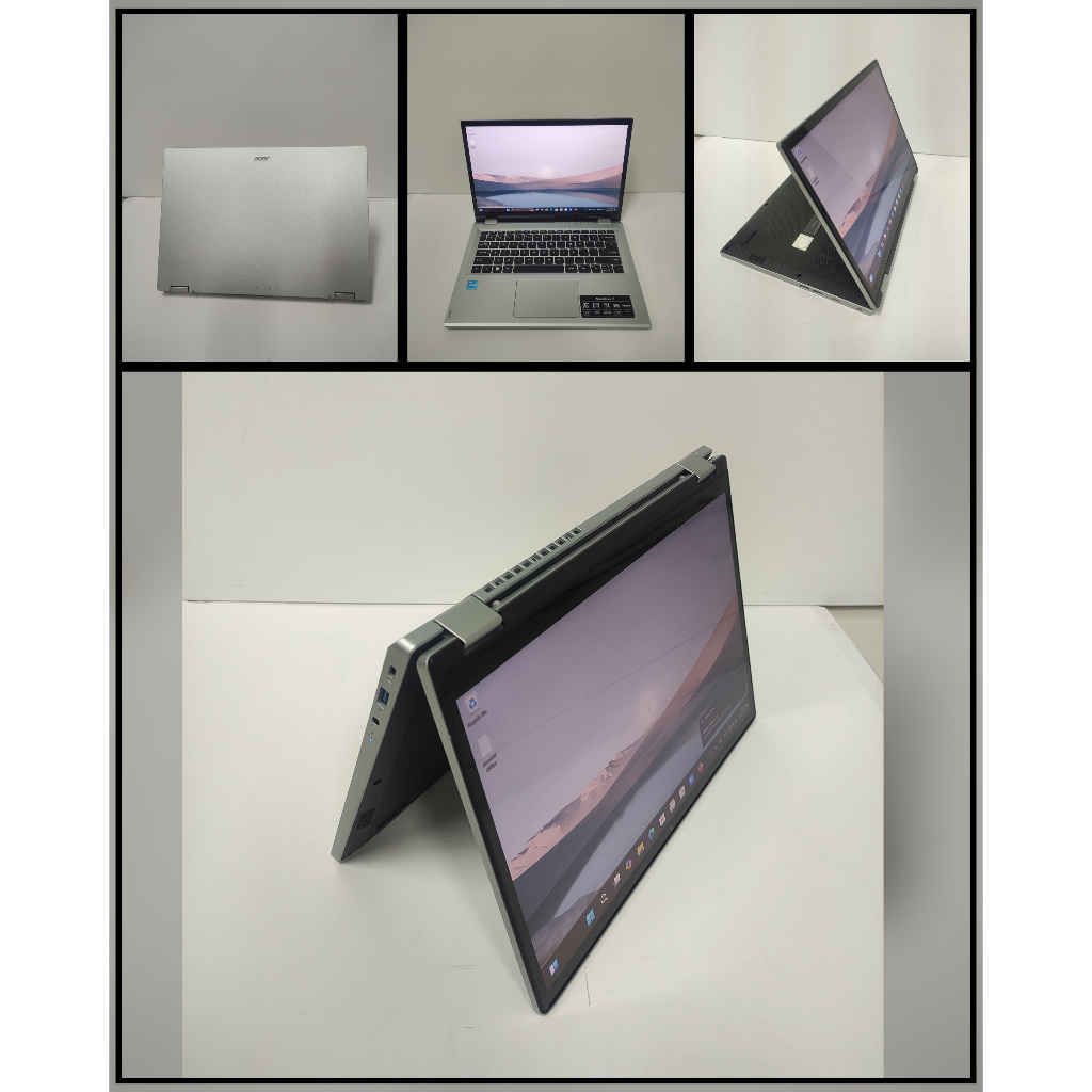 ACER ASPIRE SPIN 3 A3SP14-31PT-35GN 141 Like New intel I3-N305 RAM 8GB/SSD 512GB 14IN WUXGA Touchscr