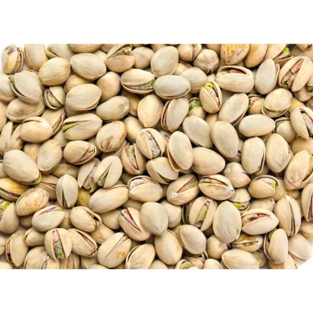 

Kacang Fustuk Pistachio 1kg Kacang khas Arab Kulit Putih Pistacio