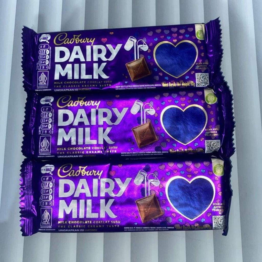 

Cadbury Dairy Milk 90gr Chocolate Milk - Exp Jan 2025