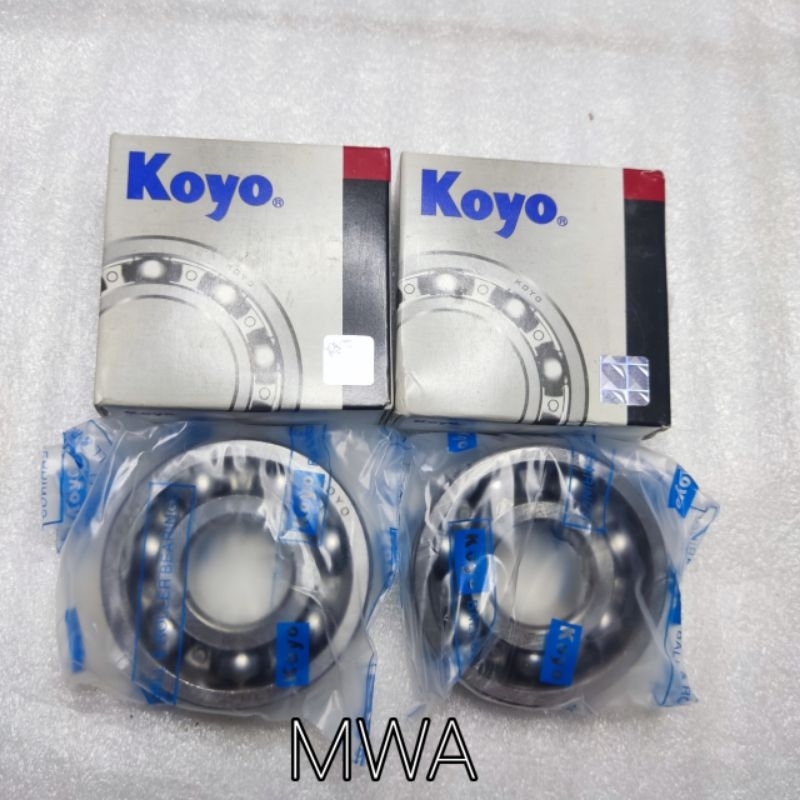KOYO laher bearing kruk as kanan kiri supra grand  asrta 6304 original koyo japan (sepasang)