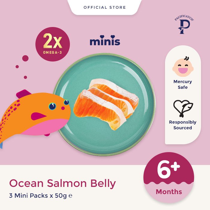 

Pacificatch minis Ocean Salmon Belly | mpasi bayi