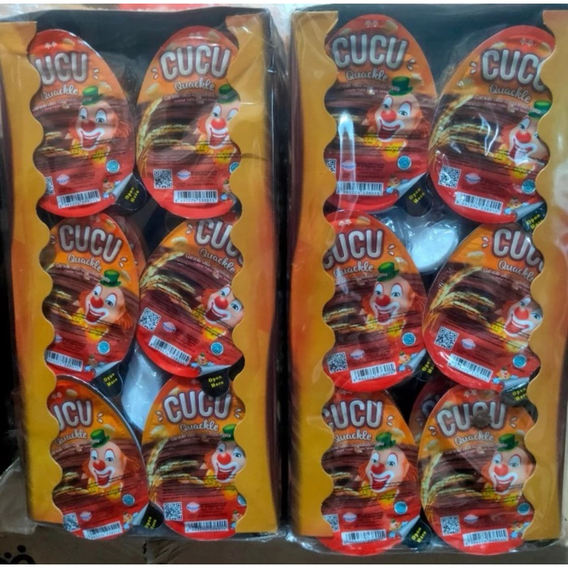 

Permen Cucu Rice Crispy Coklat Quackle 24pcs/box