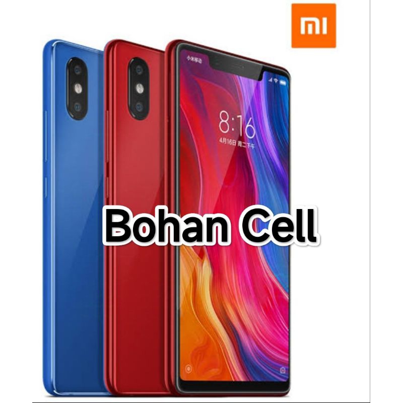 Xiaomi Mi 8 ram 6gb internal 128gb Hp Second Original Termurah