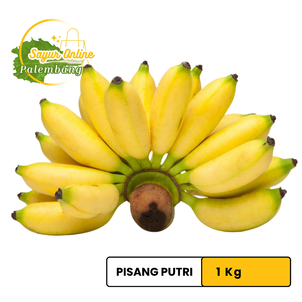 

Pisang putri 1 Kg - Sayur online palembang