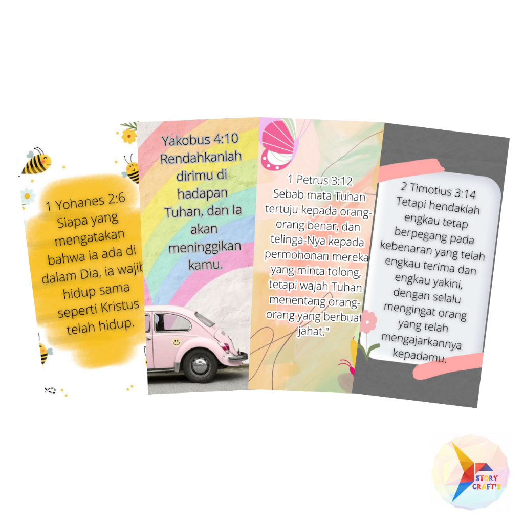 

Pembatas Buku Ayat Emas Alkitab Tema Bekerja Dalam Kristus