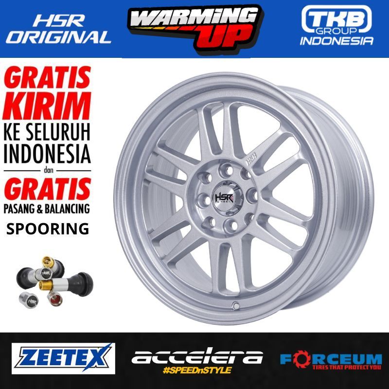 Velg Enkei RPF1 R 16 original Hsr Boroko Bly01 Pcd 4x100/114.3 Cocok Untuk Avanza Xenia Livina Dlln