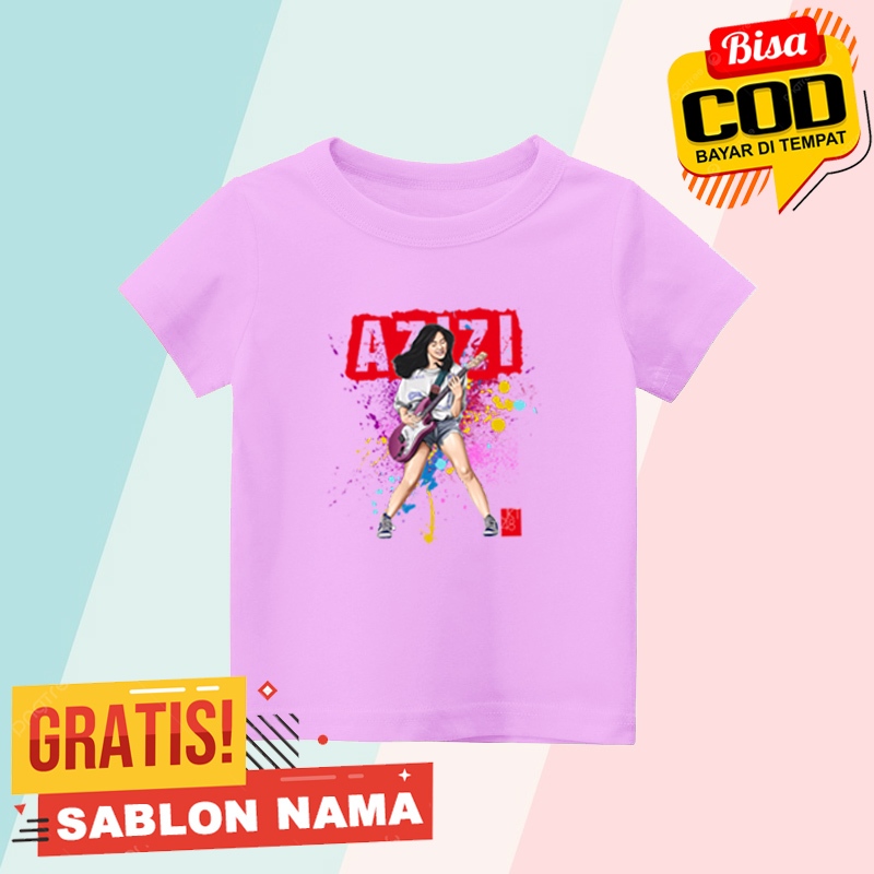 BAJU KAOS ANAK MOTIF AZIZI JKT48