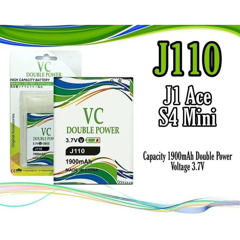 BATRE BATRE / SAMSUNG J1 ACE / S4 MINI / J110 / BATRE VC DOUBEL POWER