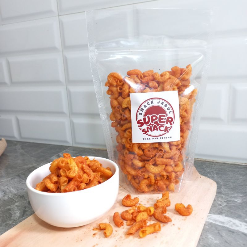 

Super Snack Macaroni Pedas 200gr