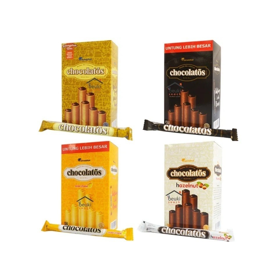 

ISNCK - Chocolatos Long Dark/Grande/Vanila/Sweet Cheese isi 24pc