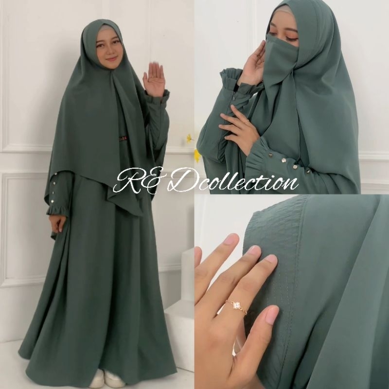 AZIZAH set gamis syari gamis kekinian gamis terbaru