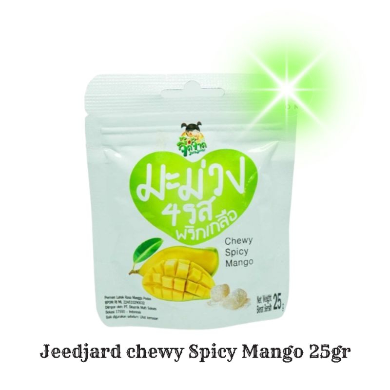 

Jeedjard Chewy Spicy Mango 25gr