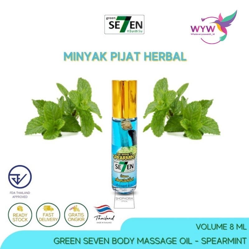 Herb Oil Spearmint Green Se7en