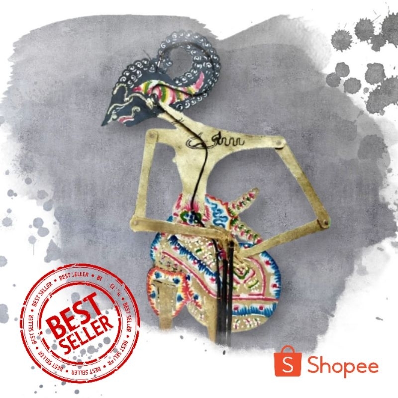 Wayang Kulit Asli Arjuna Murah Meriah