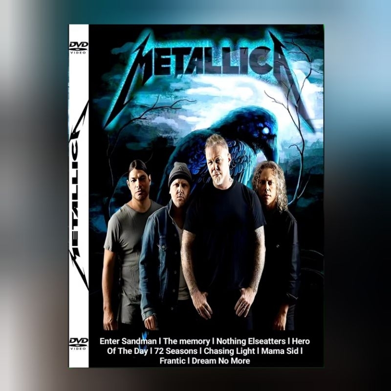 KASET DVD LAGU METALLICA - KASET DVD LAGU ROCK - KASET DVD LAGU ROCK BARAT
