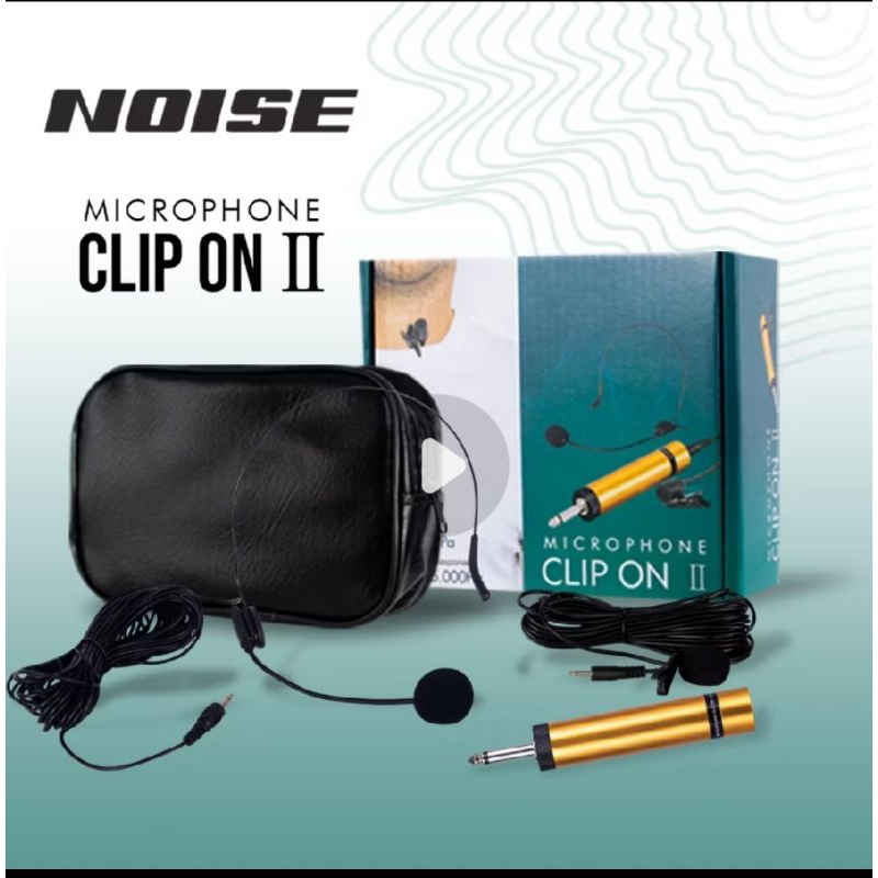 mic clip on noise  microphone