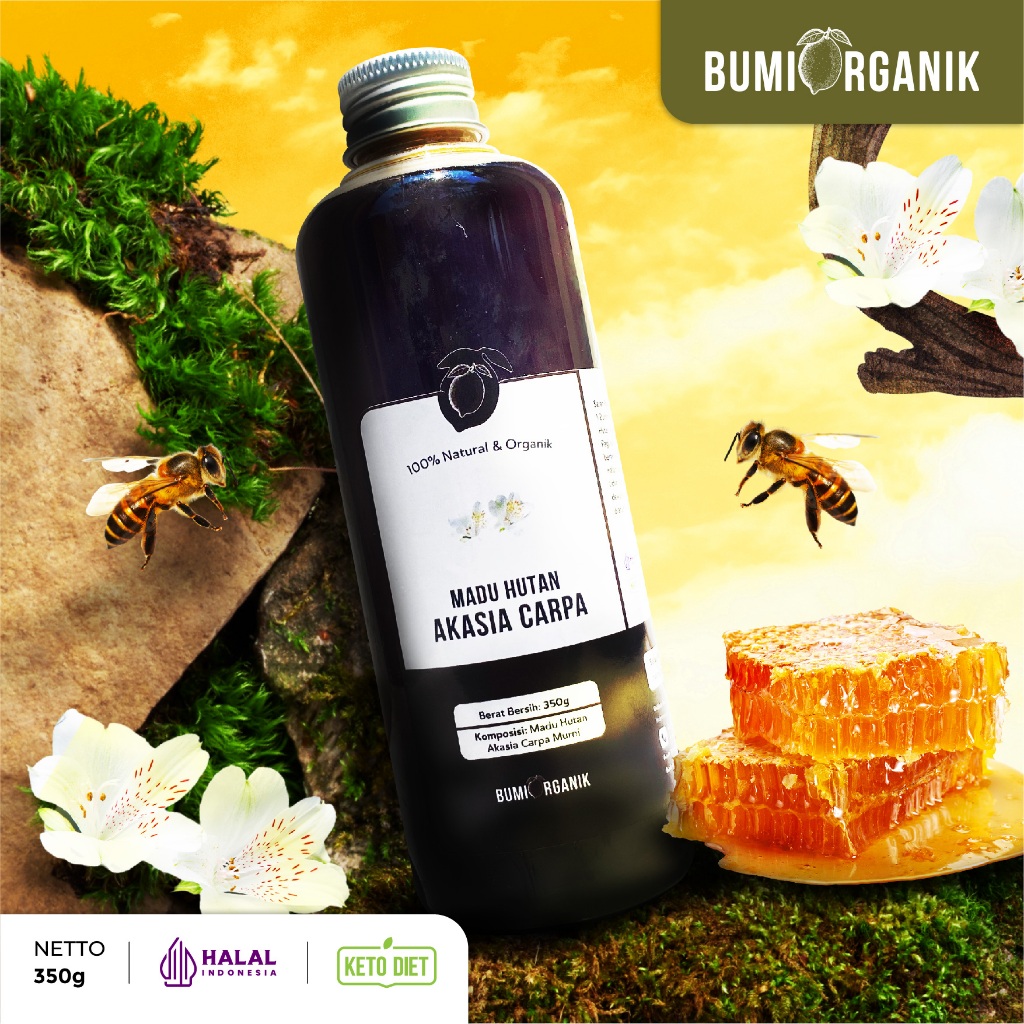 

MADU AKASIA CARPA MURNI RAW ASLI 350GRAM BUMI ORGANIK ORIGINAL ALAMI TANPA CAMPURAN APAPUN RAW HONEY MINUMAN HERBAL KESEHATAN MADU MULTIFLORA UNTUK DIET HARGA HNI ATTAUBAH AL HIDAYAH ATTAUBAH HPAI DARIBUMI NUTRIFARM BEORGANIK BEST HONEY SAFIYA MADU TAVA