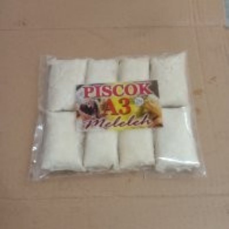 

Piscok A3 Meleleh Isi 8pcs
