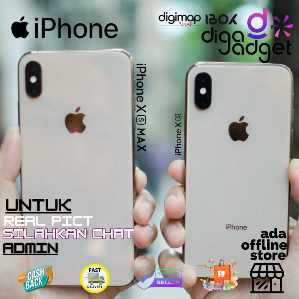 iPhone Xs iBox | Xs max iBox 64Gb | 256Gb Fullset Original iBox Digimap Anti Blokir