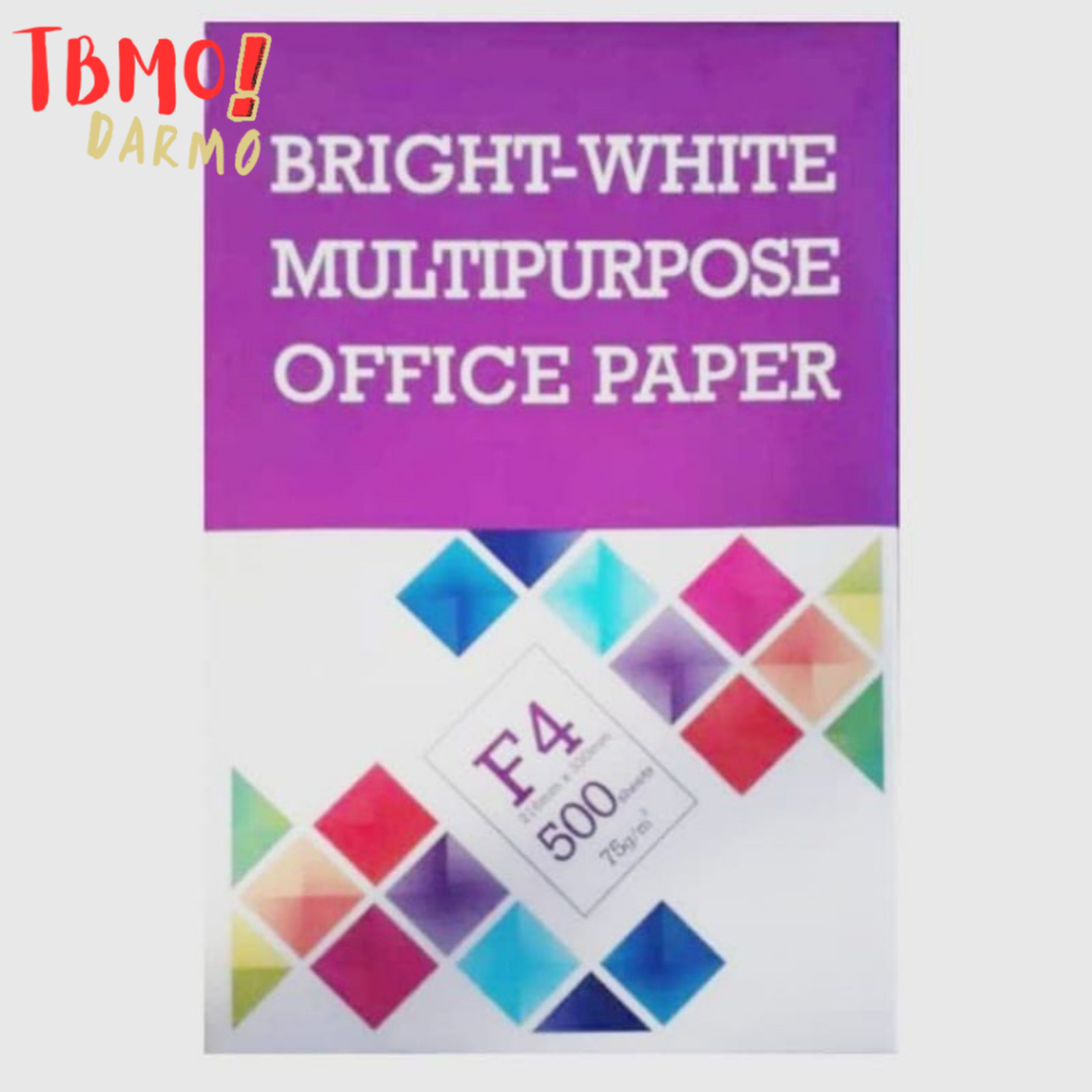 

TBMO (DUS) KERTAS HVS 75 F4 COPY PAPER BMO