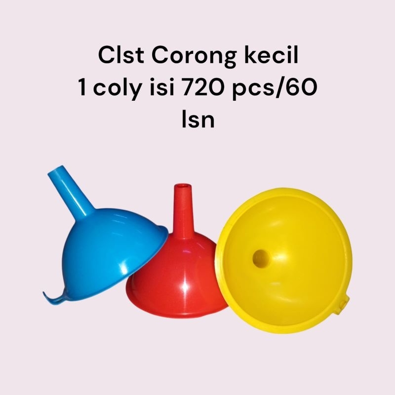 CORONG PLASTIK/ CORONG KECIL DAN CORONG BESAR