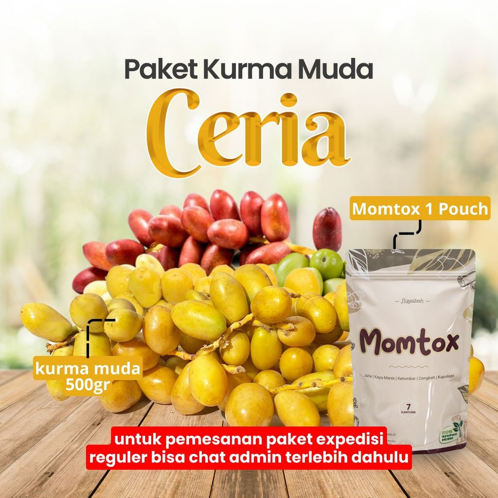 

Promil kurma muda Paket Ceria (Khusus Reguler)