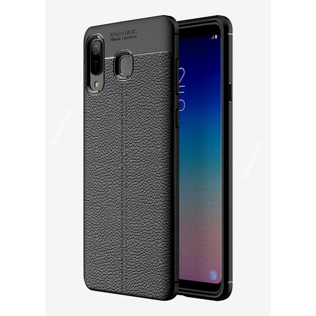 CASE SAMSUNG GALAXY A8 / A8 PLUS AUTOFOCUS CARBON LEATHER ULTIMATE EXPERIENCE
