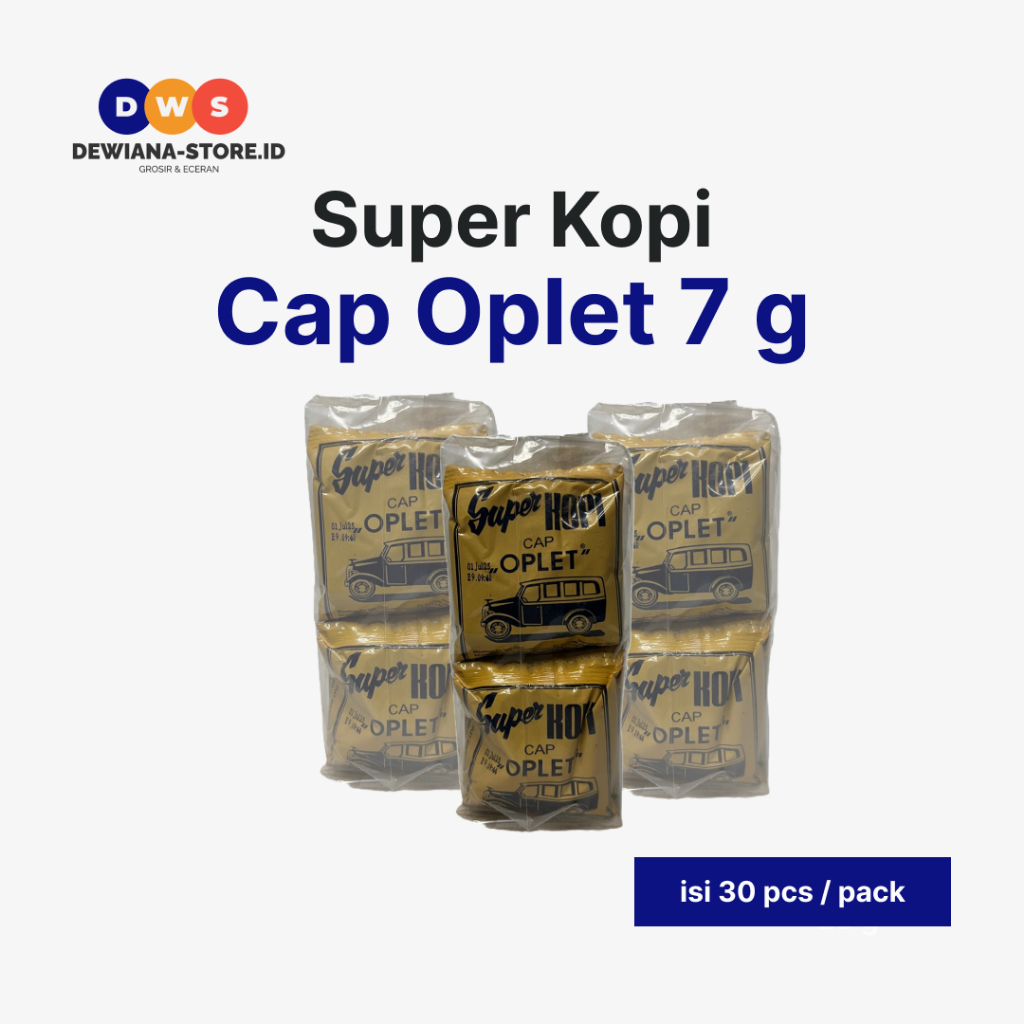 

GROSIR Super Kopi Cap Oplet 7g (Isi 30pcs/pack)