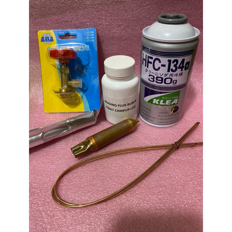 PAKET HEMAT FREON KULKAS R134a BERKULITAS