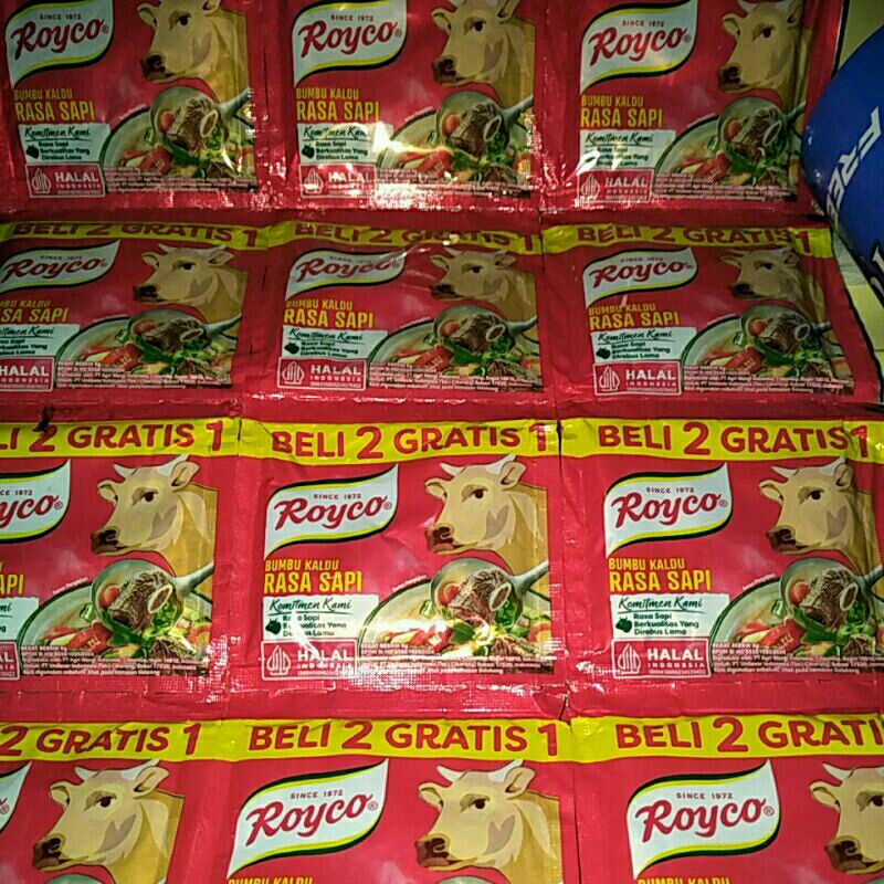 

PROMO TERBATAS ROYCO SAPI 8 GRAM 24 BONUS 12(36)
