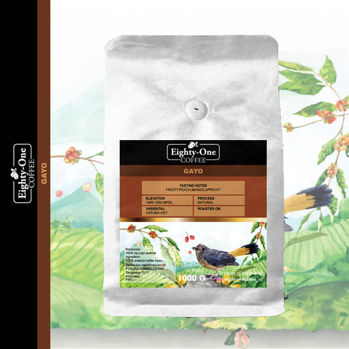 

Kopi Gayo | Single Origin Kopi Arabica | 1000 Gram