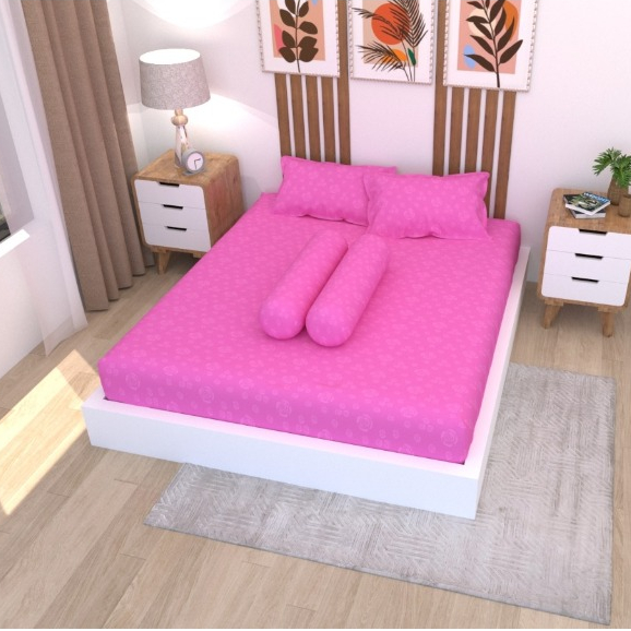 Adela Sprei Embos BAMBINO  T30 cm- Sprei Tanpa Bedcover