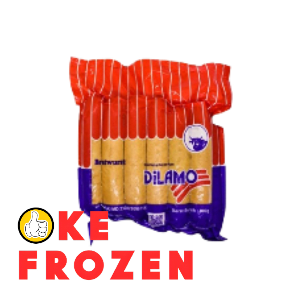 

DILAMO CHEESE BRATWURST 900GR SOSIS SAPI DAN AYAM RASA KEJU