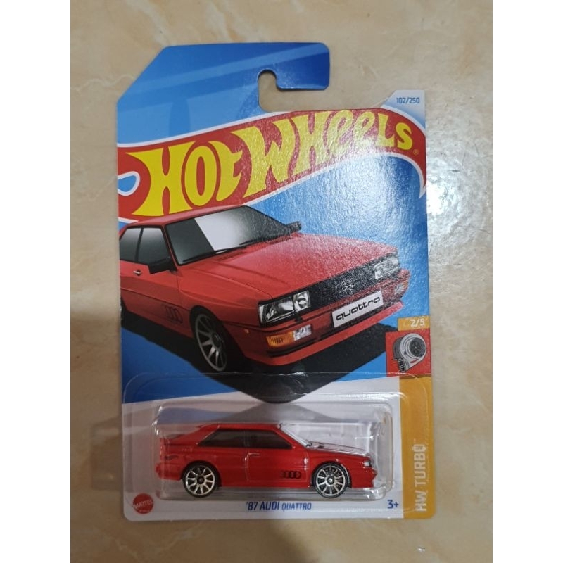 Hot wheels 87 Audi Qautrro Original