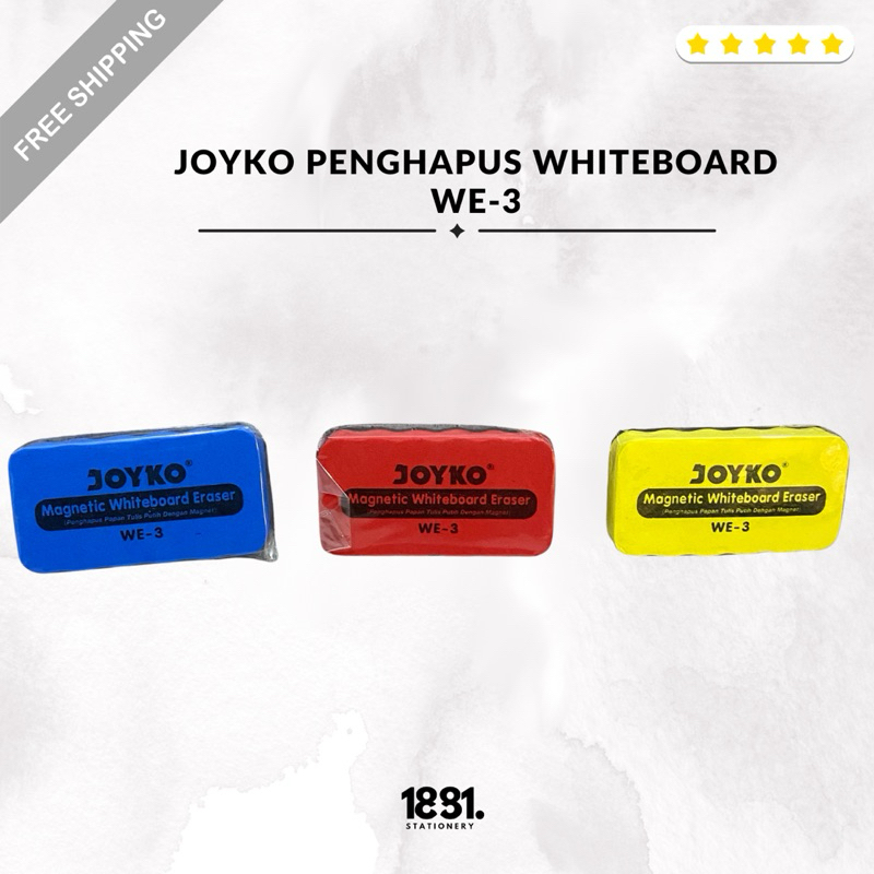 

Joyko Penghapus White Board | Joyko Penghapus Papan Tulis (WE-3)