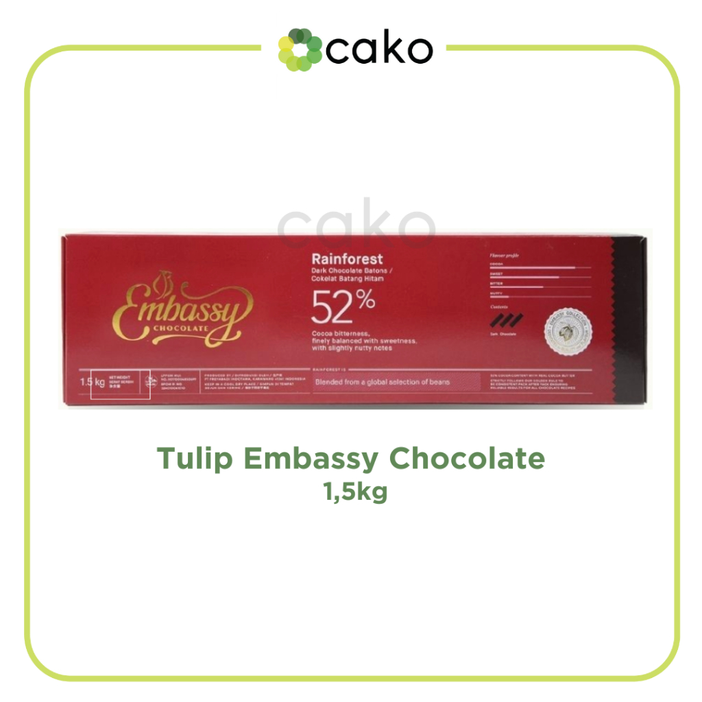 

Tulip Embassy Chocolate Rainforest 1,5kg