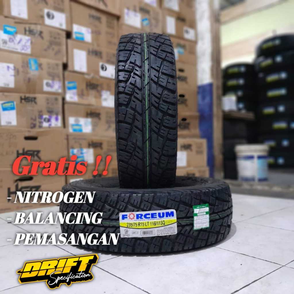 Ban Mobil Semi Off-Road Ring 15 - Forceum 235 75 R15 Atz